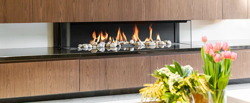 Double-height Fireplace Design Refurbishment in Weirton, West Virginia
