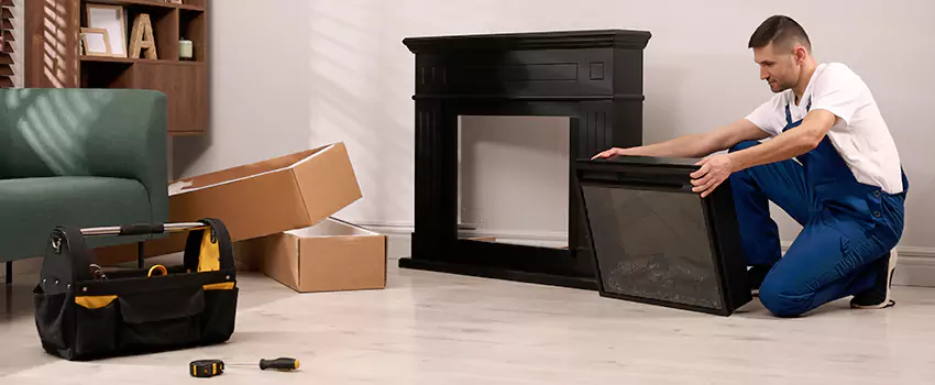 Old Rusted Metal Fireplace Repair And Replacement in Weirton, WV