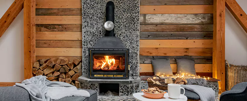 Thelin Hearth Products Direct Vent Gas Stove Fireplace Inspection in Weirton, West Virginia